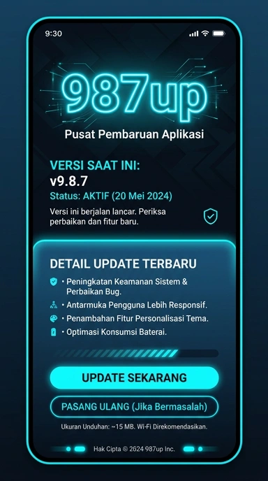 Riwayat Versi 987up untuk Pengguna Android