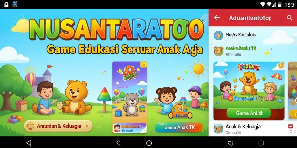 Antarmuka NUSANTARATOTO yang ceria dan penuh warna.